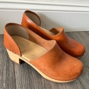 VINTAGE Wooden Clogs